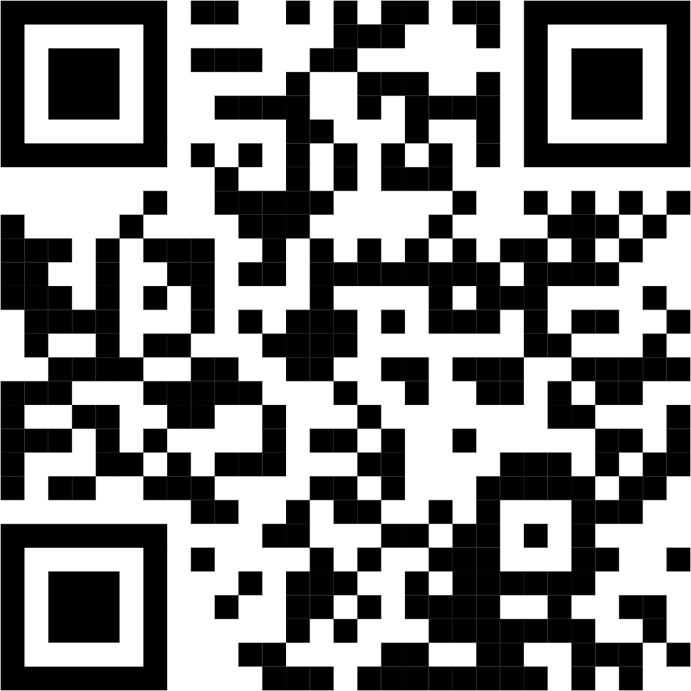 QR Code for Biene Hunt website